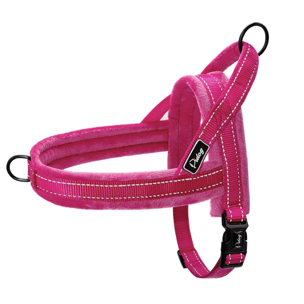 No Pull Dog Harness Nylon Large Dog Harness Reflective Pet Vest Padded Strap Harnesses for Small Medium Dogs Pitbull Buldog